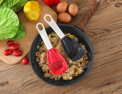 3PCS Meet the 5-in-1 Multifunctional Cooking Spoon! 3PCS 2black 1 red