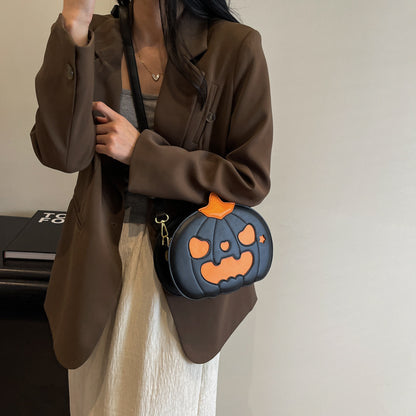 Pumpkin Bag Women's Halloween Shoulder Messenger Bag